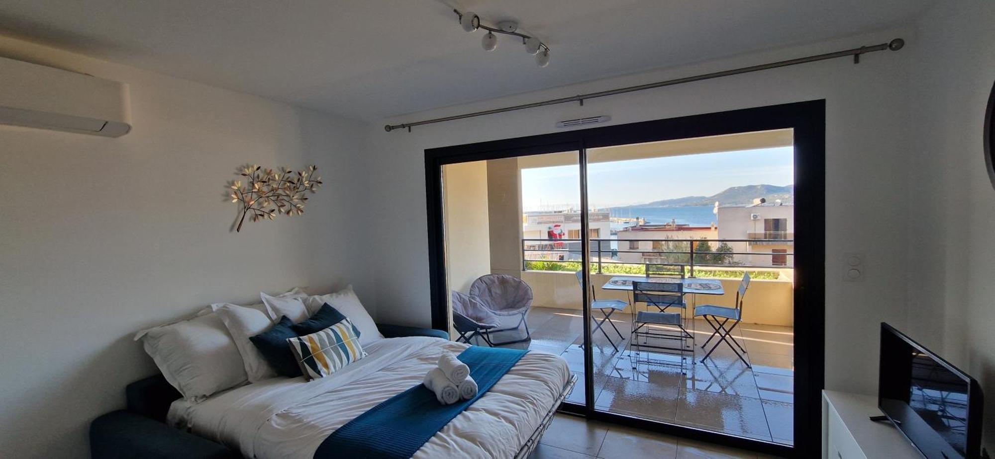 T2 Fronte Di Mare De Standing En Bord De Mer Et Du Centre Du Village De Propriano Propriano  Ngoại thất bức ảnh